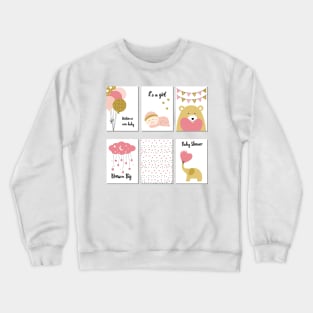 It's a girl Crewneck Sweatshirt